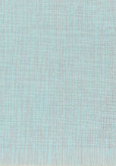 Ohne Titel (Promontogno) Blatt 13, 2016 – 31,1 x 22,0 cm; Buntstift auf blauem Papier