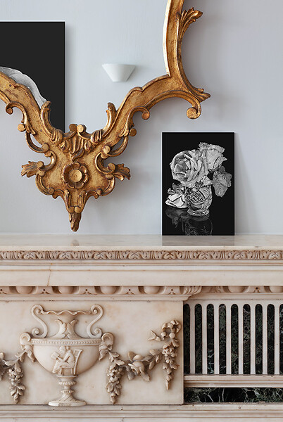 „Rosenbouquet“ und „Rosenbouquet“ in einer Privatsammlung, New York 2015, 2015 &ndash; 3+2; 119,4 x 80 cm;
Fotomontage, Pigmentdruck auf Papier, Diasec