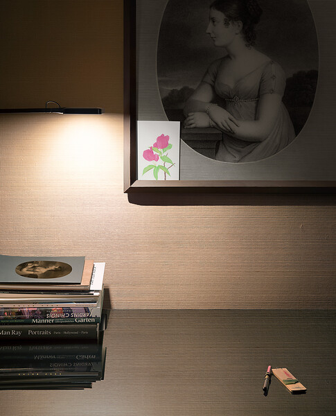 „Bougainvillea“ in der Villa Stéphanie, Baden-Baden 2017–2021, 2021 &ndash; Ed. 3+2; 150 x 121,2 cm; Fotomontage, Pigmentdruck auf Papier, Diasec