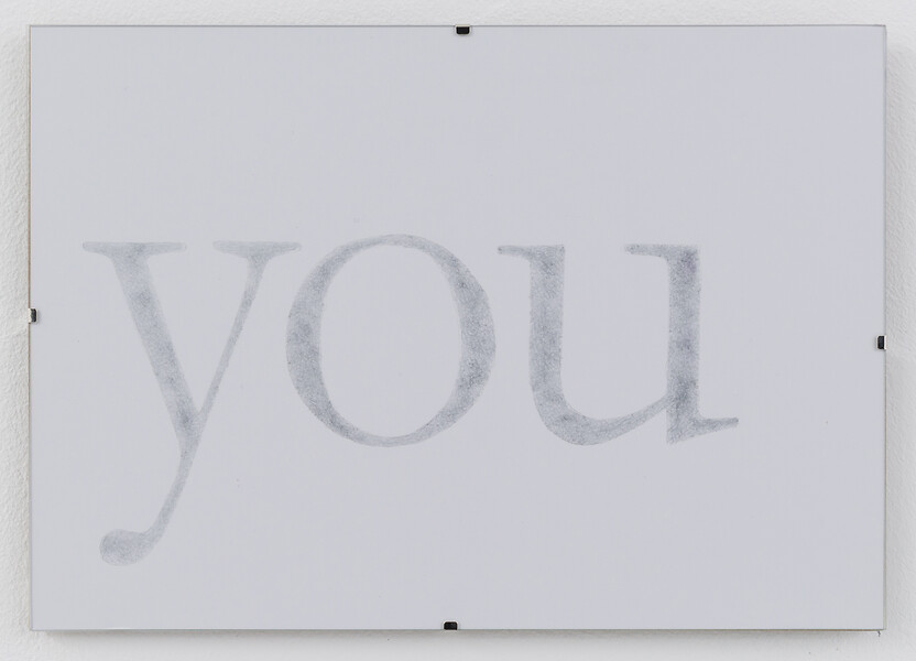 you, 2019 &ndash; 21 x 29,7 cm; Bleistift, Buntstift/Papier; Foto: Annette Kradisch
