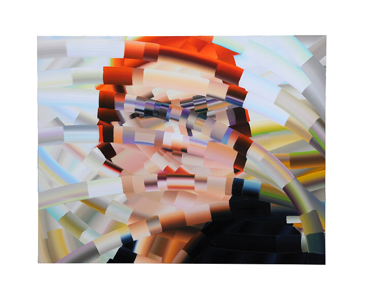 EP173 „Maik”, 2022 &ndash; 34,3 x 43,4 cm; Öl auf Aluminium; Foto: Studio Gerhard Mayer