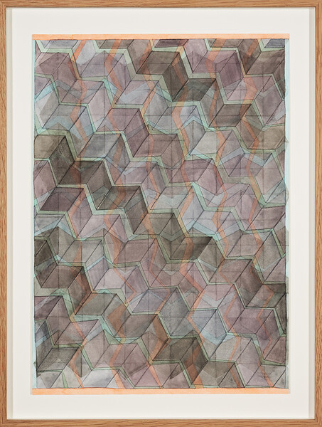 Paroli (17), 2018 &ndash; 35 x 25 cm; Aquarell, Papier; Foto: Annette Kradisch