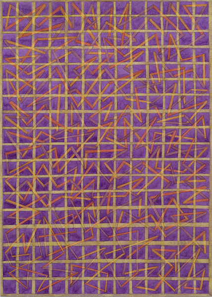 Paroli (13), 2018 &ndash; 35 x 25 cm; Aquarell, Papier; Foto: Annette Kradisch