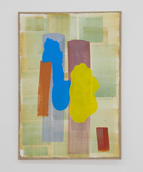 21_11_16 &ndash; 100 x 70 cm; Eitempera, Leimfarbe, Acryl auf Leinwand; Foto: Annette Kradisch