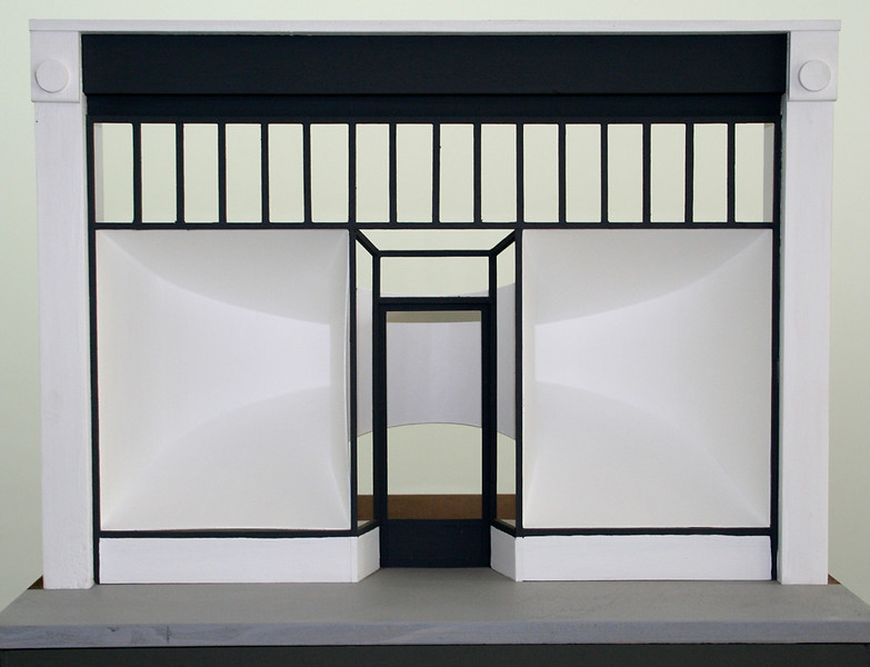 Wir sehen uns (Klüser), 2009 – Modell; 62 x 55 x 45 cm; diverse Materialien
