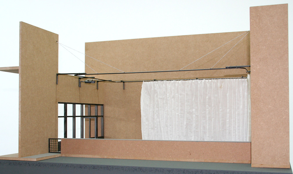 Innen wie außen, 2005 &ndash; Modell, 79 x 60 x 42 cm; diverse Materialien