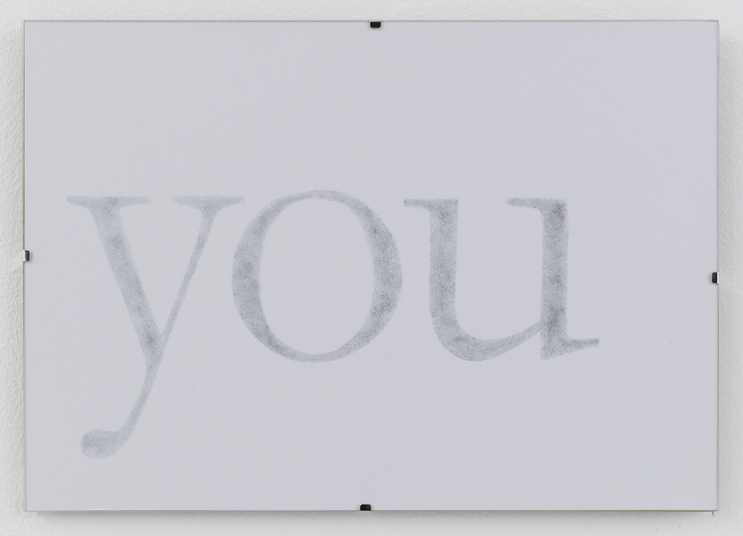 you, 2019 – 21 x 29,7 cm; Bleistift, Buntstift/Papier; Foto: Annette Kradisch