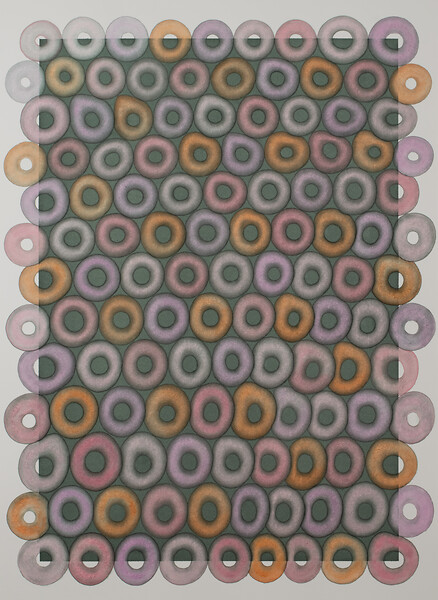 Ohne Titel (für D. 8), 2025 &ndash; 74 x 54 cm; Aquarell, Papier; Foto: Annette Kradisch