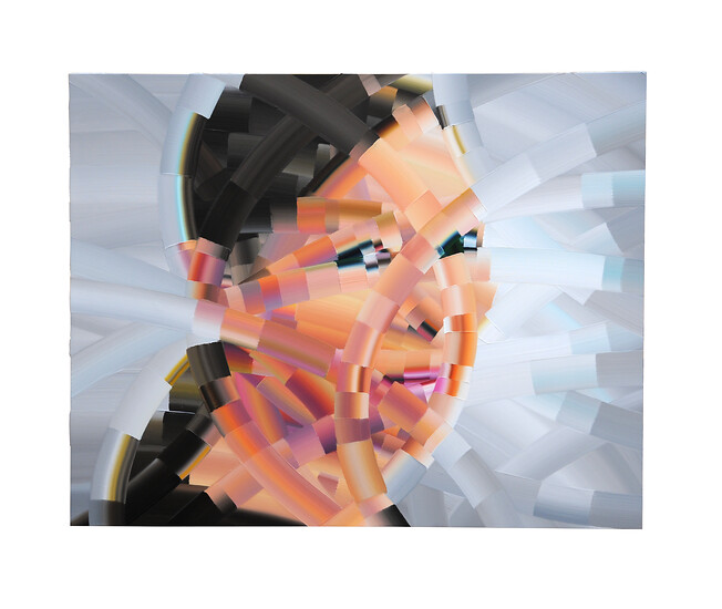 EP175 „Annette”, 2022 – 34,3 x 43,4 cm; Öl auf Aluminium; Foto: Studio Gerhard Mayer