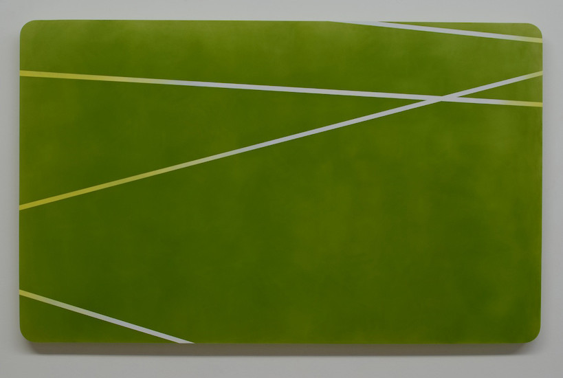 Christian Faul, 331012012, 2012 – 68 x 110 x 5 cm; Öl/Acrylglas
