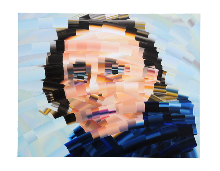 EP169 „Valentin”, 2022 &ndash; 34,3 x 43,4 cm; Öl auf Aluminium; Foto: Studio Gerhard Mayer