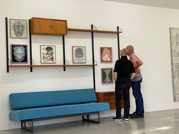 Ausstellungseröffnung Jasmin Schmidt - Immer der gleiche Raum &ndash; Foto: Oechsner Galerie