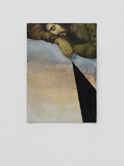 Felix Klee, "Die Nadel", 2013 – 21 x 15 cm; Aquarell und Öl auf Papier