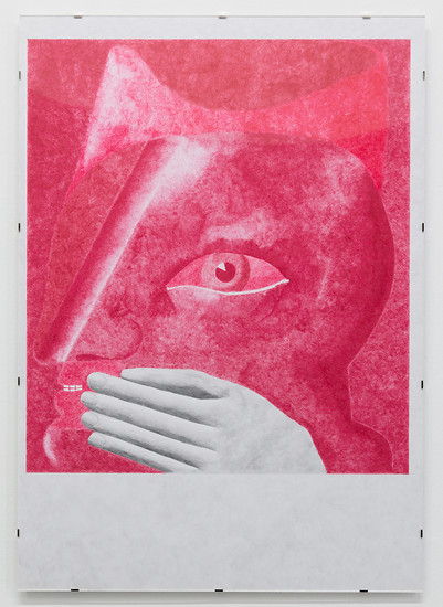 Michael Franz, o. T., 2017 – 84,1 x 59,4 cm (DIN A 1); Kugelschreiber, Bleistift / Papier