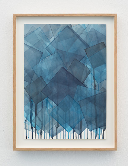 Andreas Oehlert, "Paroli 3", 2018 &ndash; 35 x 25 cm; Aquarell, Papier; Foto: Annette Kradisch