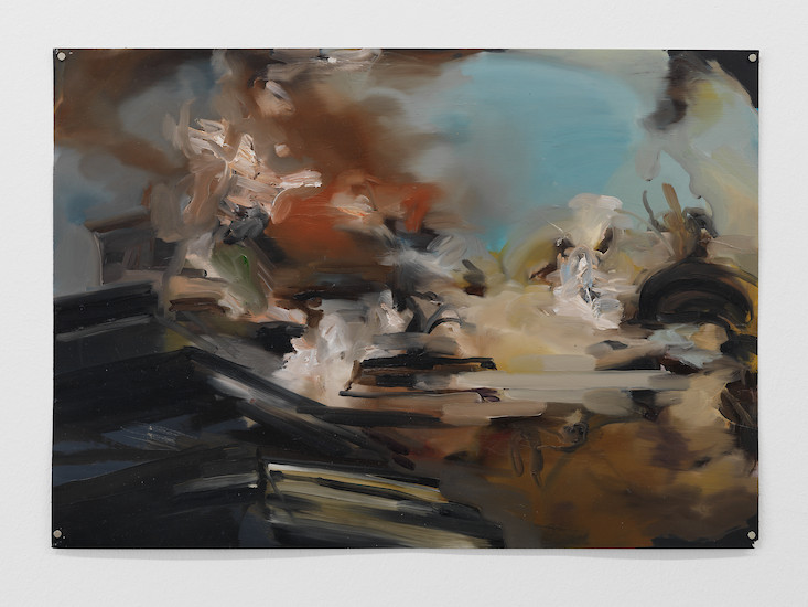 Nazzarena Poli Maramotti, "Epopea", 2012 &ndash; 42 x 60 cm; Öl auf Papier