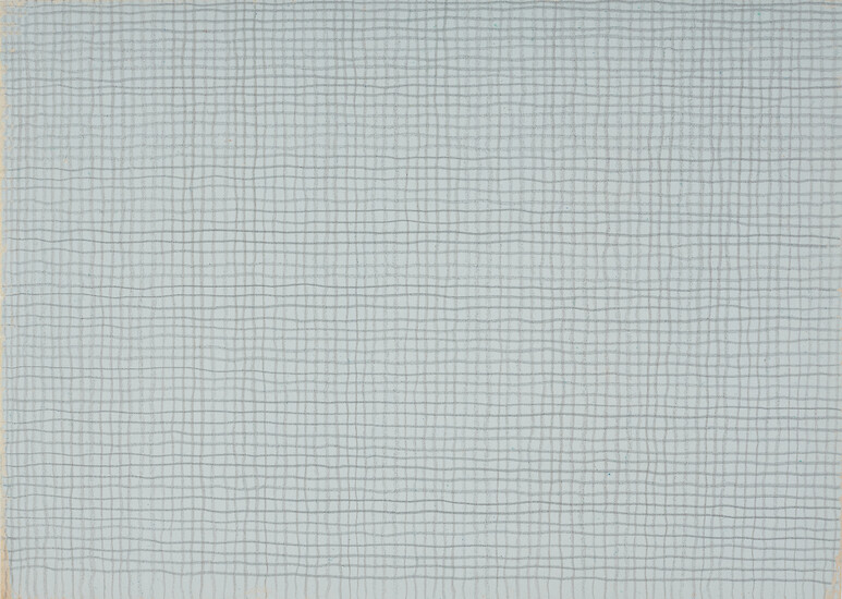 pas de peur (38), 2020 – 15,0 x 20,9 cm; Buntstift auf farbig grundierten Papier; Foto: Annette Kradisch