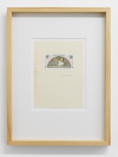 Benjamin Heisenberg, "Brot für die Welt" aus dem 6-teiligen Zyklus Out of Africa, 2013 – 60 x 45 cm; Kollage