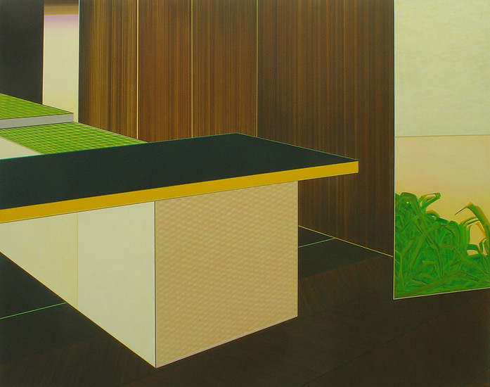 Aurelia Gratzer, Womens digest, 2010 &ndash; 140 x 180 cm; Acryl auf Molino