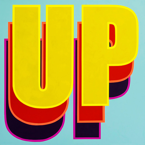 B 645, 2020 &ndash; 120 x 120 cm; Acryl auf Leinwand; Foto: Rainer Kradisch