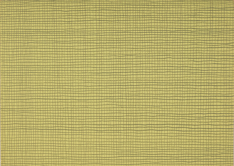 pas de peur (20), 2020 &ndash; 15,0 x 20,9 cm; Buntstift auf farbig grundierten Papier; Foto: Annette Kradisch