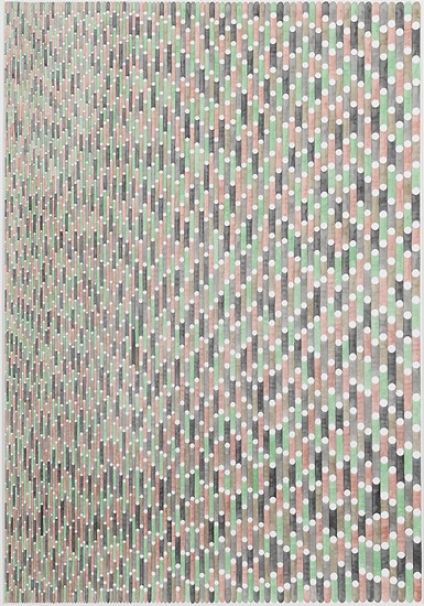 Erwartung (4), 2015 &ndash; 150x104 cm (Blattgröße); Aquarell, Papier; Foto: Annette Kradisch