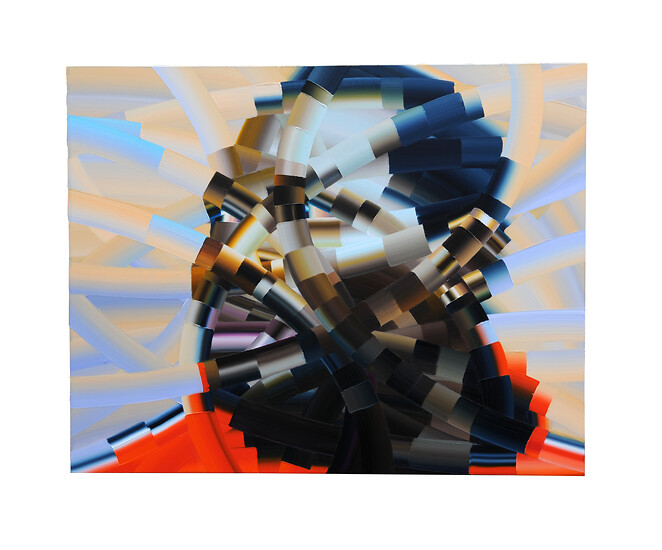 EP181 „Benjamin”, 2023 &ndash; 34,3 x 43,4 cm; Öl auf Aluminium; Foto: Studio Gerhard Mayer