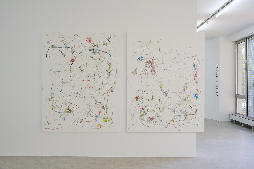 Ausstellunsansicht: Renè Radomsky &ndash; (Foto: Annette Kradisch)