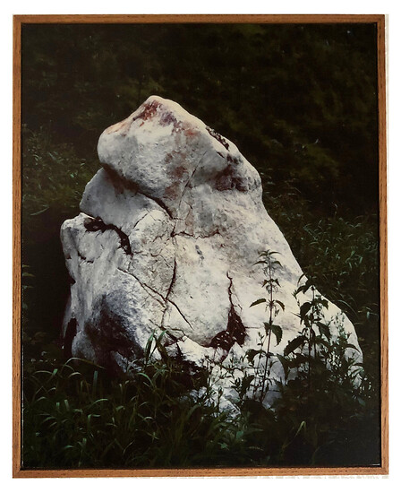 o. T., Stein, Gesäuse (aus der Werkserie Naturkunde Neu), (Ed. 2/9), 2024 &ndash; 30 x 24 cm; Archival Pigment Print