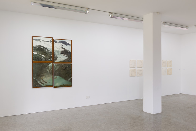 Olaf Unverzart, Obersulzbachkees (Österreich) - 4 teilig, 2016 &ndash; Ed. 5; jeweils 78 x 63 cm; Archival Pigment Print; gerahmt