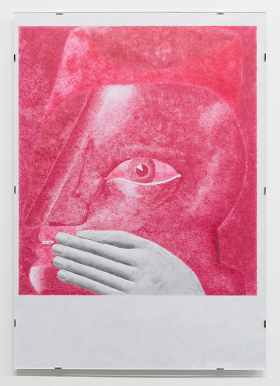 Michael Franz, o. T., 2017 – 59,4 x 42 cm (DIN A 2); Kugelschreiber, Bleistift / Papier
