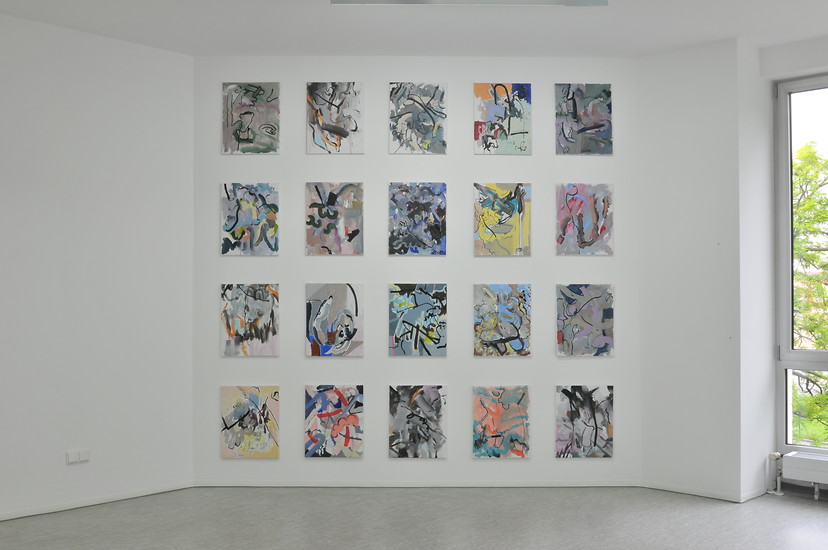 Ausstellungsansicht "Both Here an Over There" &ndash; Foto: Annette Kradisch