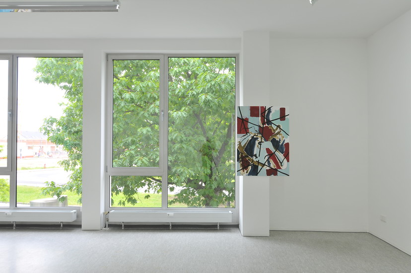 Ausstellungsansicht "Both Here an Over There" &ndash; Foto: Annette Kradisch