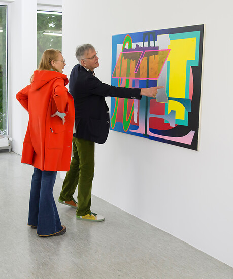 Ausstellungseröffnung Ben Hübsch CRISIS WHAT CRISIS &ndash; Foto: Rainer Kradisch