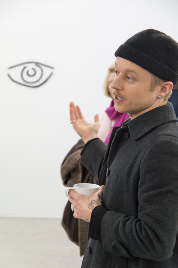 René Radomksy - Ausstellungseröffnung  (Foto: Rainer Kradisch)