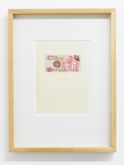 Benjamin Heisenberg "Out of Africa" aus dem 6-teiligen Zyklus Out of Africa, 2013 &ndash; 60 x 45 cm; Kollage