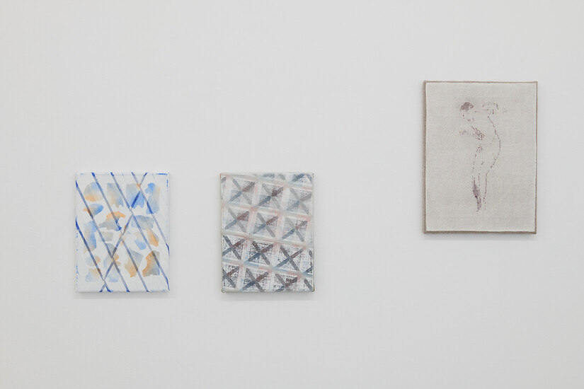 Ausstellungsansicht Jasmin Schmidt - Immer der gleiche Raum &ndash; Foto: Annette Kradisch