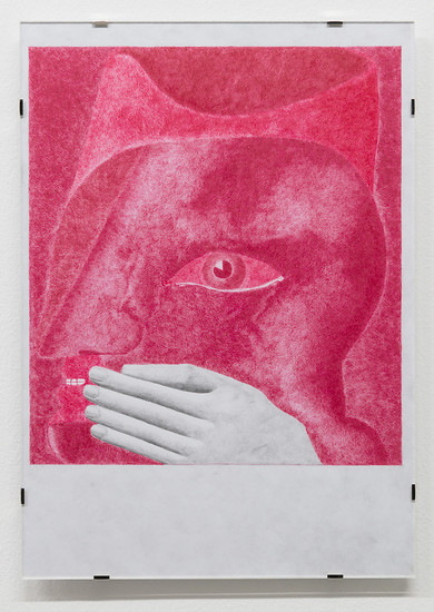 Michael Franz, o. T., 2017 – 42 x 29,7 cm (DIN A 3); Kugelschreiber, Bleistift / Papier
