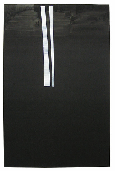 Martina Essig, Ohne Titel 2012 / 06, 2011 – ca. 228,6 x 148,7 cm; Acryl, Aquarell auf Papier