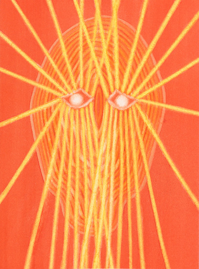 lichten (9), 2020 &ndash; 19 x 14 cm; Aquarell, Papier; Foto: Annette Kradisch