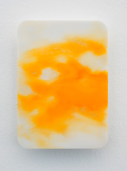 Christian Faul, 02-218w, 2018 – 34 x 24 x 3,5 cm; Öl/Acrylglas, Aluminiumschichtplatte;
Foto: Annette Kradisch