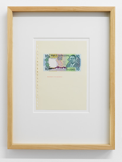 Benjamin Heisenberg, "Mohrenkopf und Negerkuss" aus dem 6-teiligen Zyklus Out of Africa, 2013 – 60 x 45 cm; Kollage