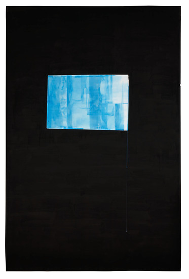 Martina Essig, Ohne Titel 2011 / 20; 2011 – ca. 228 x 148,6; Acryl, Aquarell auf Papier