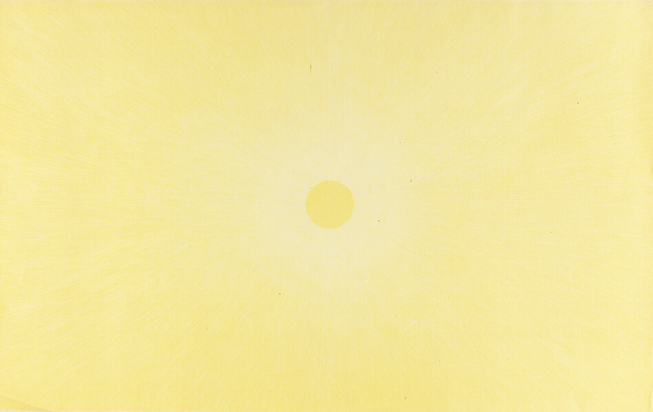 Ohne Titel (Sonne), Blatt 3, 2014 – 65 x 100 cm; Papier