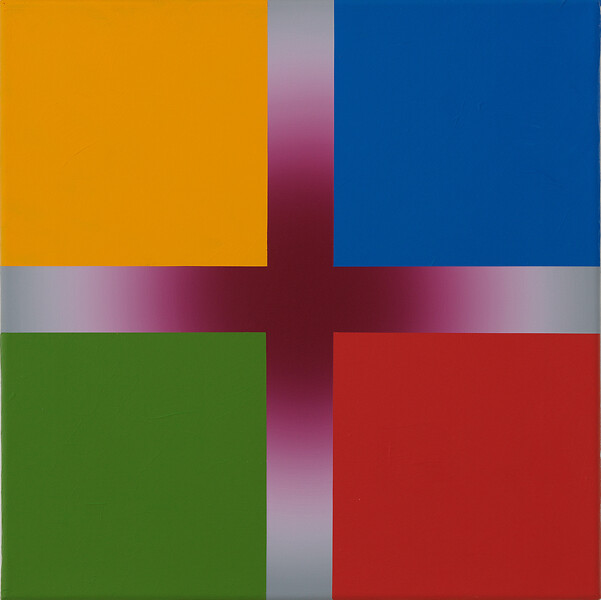 B 549, 2012 &ndash; 45 x 45 cm; Acryl auf Leinwand