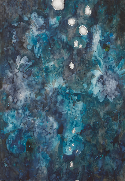 Rocket (zu den Sternen wo ich mich verliere), 2011 &ndash; 100 x 70 cm; Bleistift, Tusche, Aquarell auf Papier