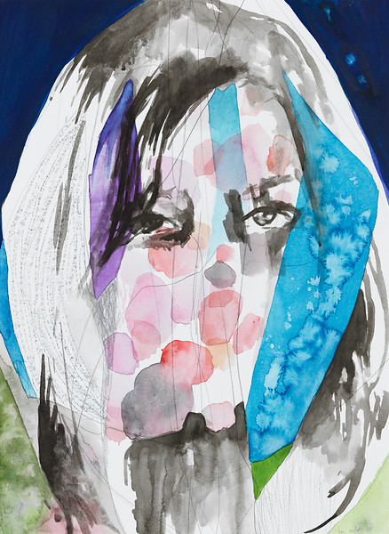 o. T., 2014 &ndash; 38 x 28 cm; Bleistift, Tusche, Aquarell auf Papier