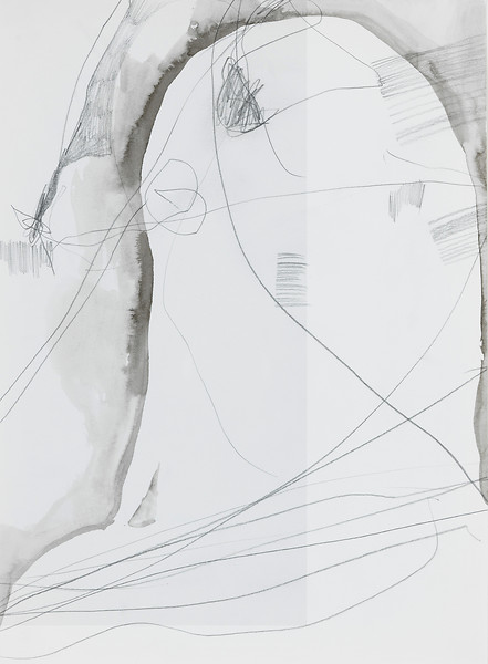 o. T., 2014 &ndash; 38 x 28 cm; Bleistift, Tusche auf Papier