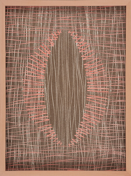 Ariadne (12), 2022 – 19,5 x 14 cm, Aquarell, Papier, gerahmt - Foto: Annette Kradisch