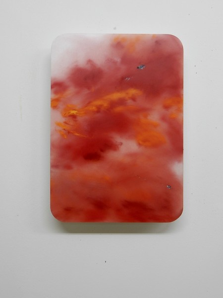 07-218w, 2018 – 34 x 24 x 3,5 cm; Öl/Acrylglas, Aluminiumschichtplatte